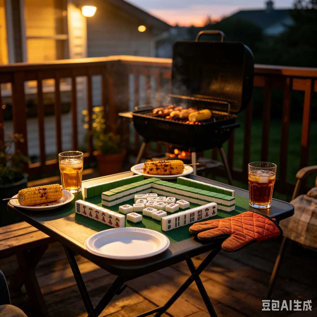 hotel entertainment mahjong set