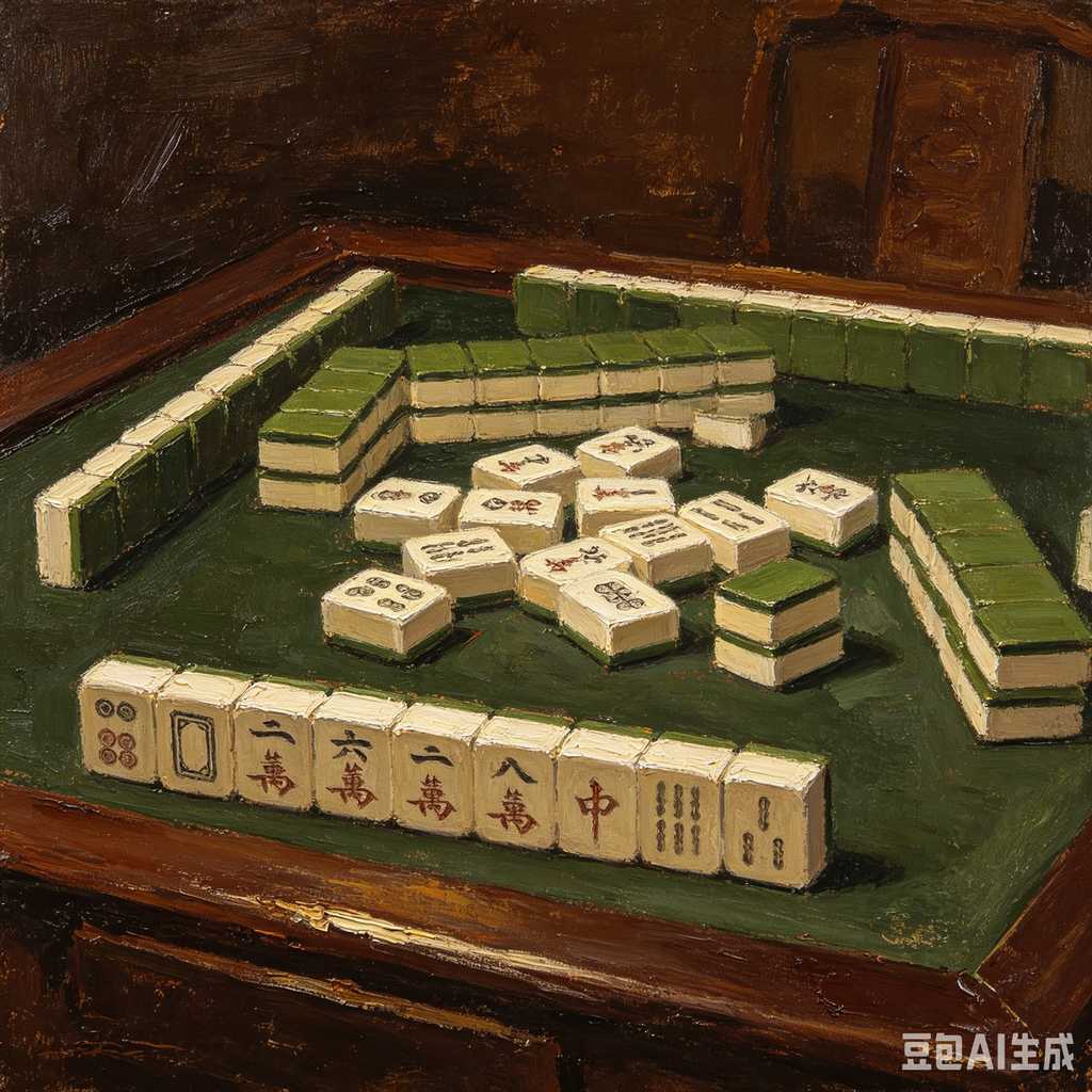 real acrylic mahjong tiles