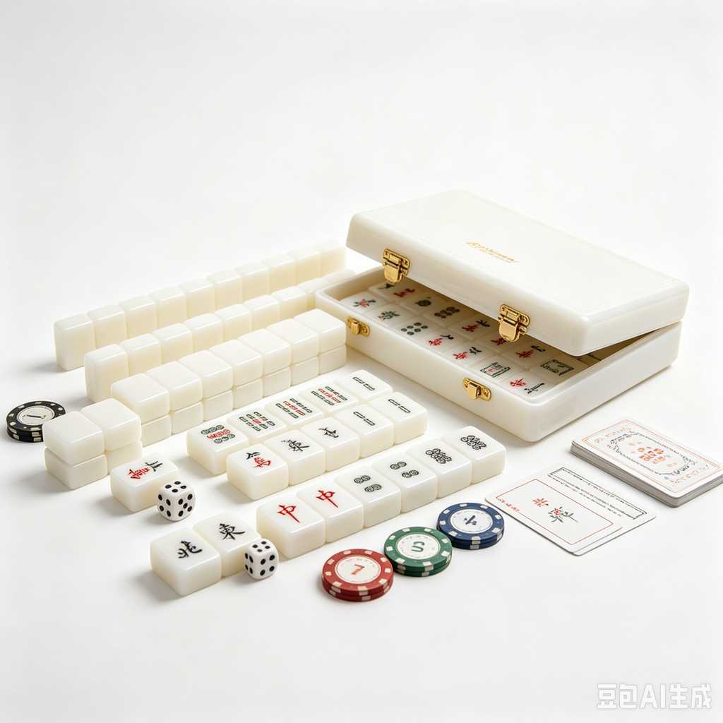 ivory look mahjong set