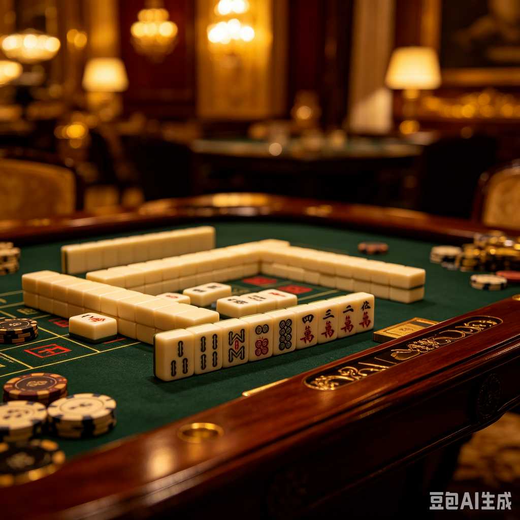 muted color mahjong set